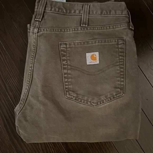 Carhartt Pants Carhartt Work Pants Green Size 3332 Relaxed Fit Poshmark
